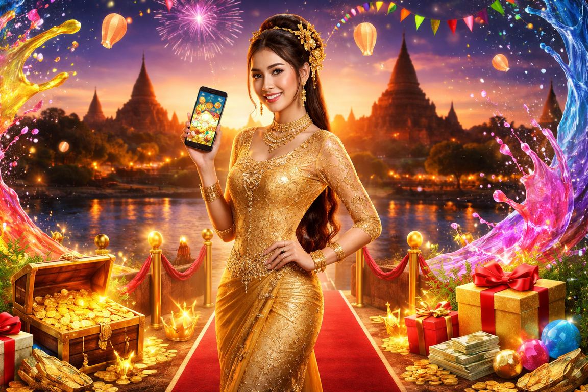 ပုဂံ မြို့တွင် မိုဘိုင်းဖုန်းဖြင့် ကာစီနိုဂိမ်းကစားနေသောသူ